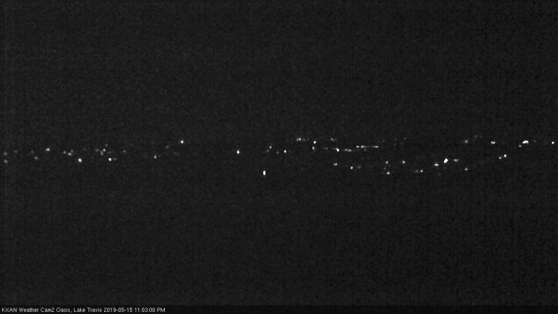 Lake Travis webcam, May 15, 2019 10:05 PM CT