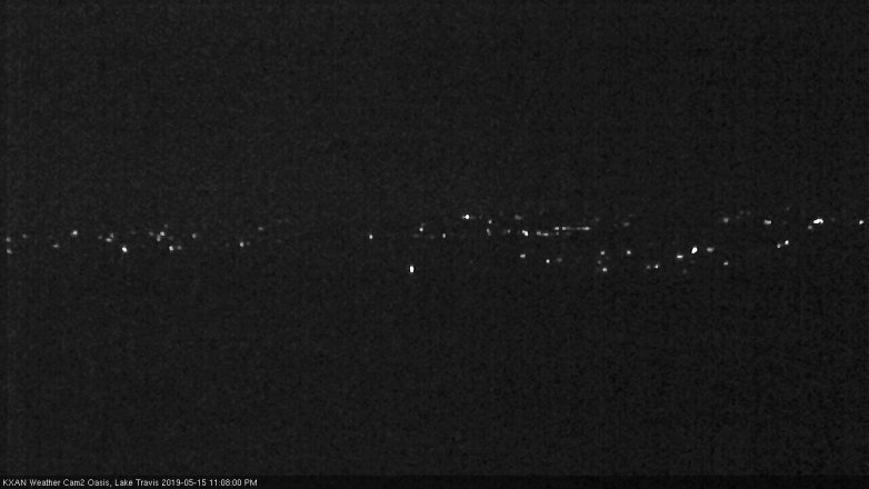 Lake Travis webcam, May 15, 2019 10:10 PM CT