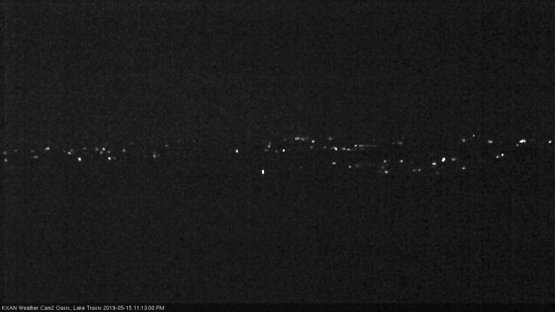 Lake Travis webcam, May 15, 2019 10:15 PM CT