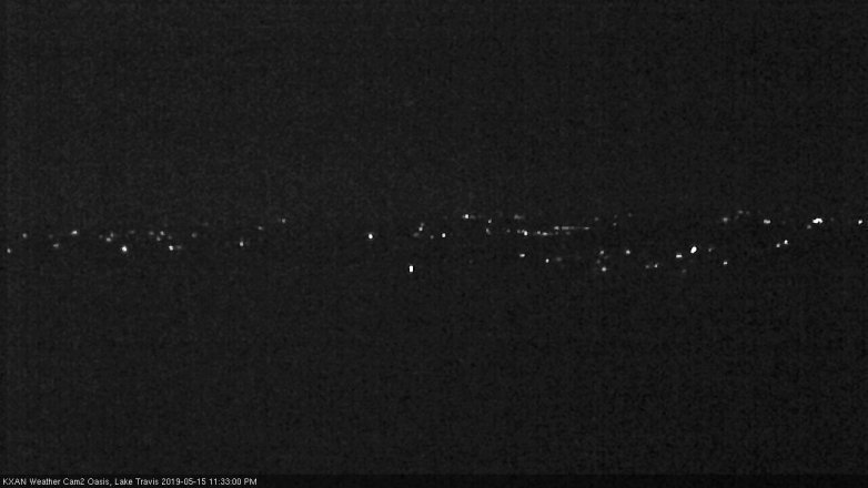 Lake Travis webcam, May 15, 2019 10:35 PM CT