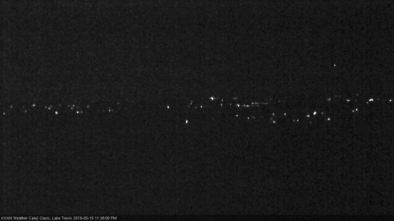 Lake Travis webcam, May 15, 2019 10:40 PM CT