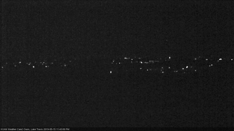 Lake Travis webcam, May 15, 2019 10:45 PM CT