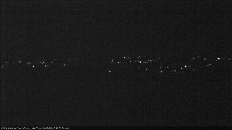 Lake Travis webcam, May 15, 2019 11:05 PM CT