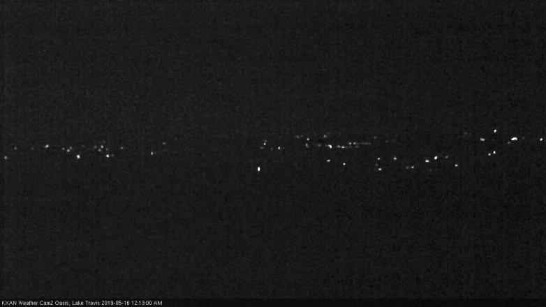 Lake Travis webcam, May 15, 2019 11:15 PM CT