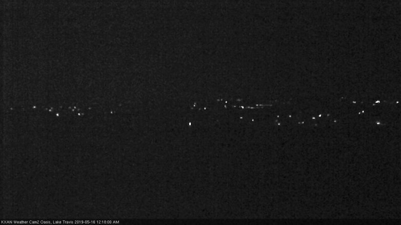 Lake Travis webcam, May 15, 2019 11:20 PM CT
