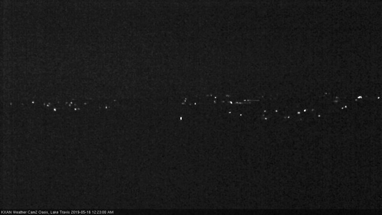 Lake Travis webcam, May 15, 2019 11:25 PM CT