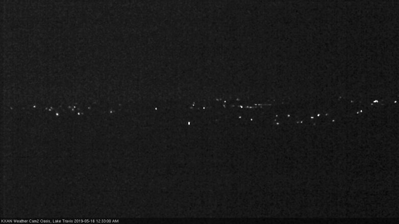 Lake Travis webcam, May 15, 2019 11:35 PM CT