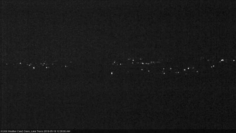 Lake Travis webcam, May 15, 2019 11:40 PM CT