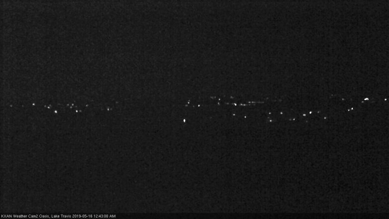 Lake Travis webcam, May 15, 2019 11:45 PM CT