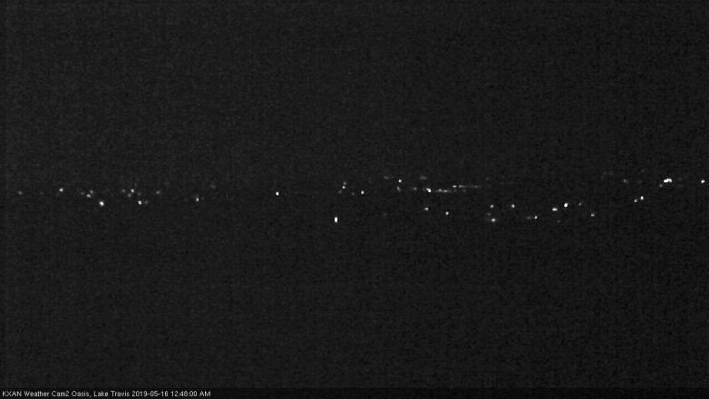 Lake Travis webcam, May 15, 2019 11:50 PM CT