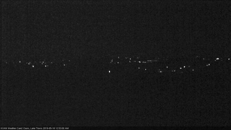 Lake Travis webcam, May 15, 2019 11:55 PM CT