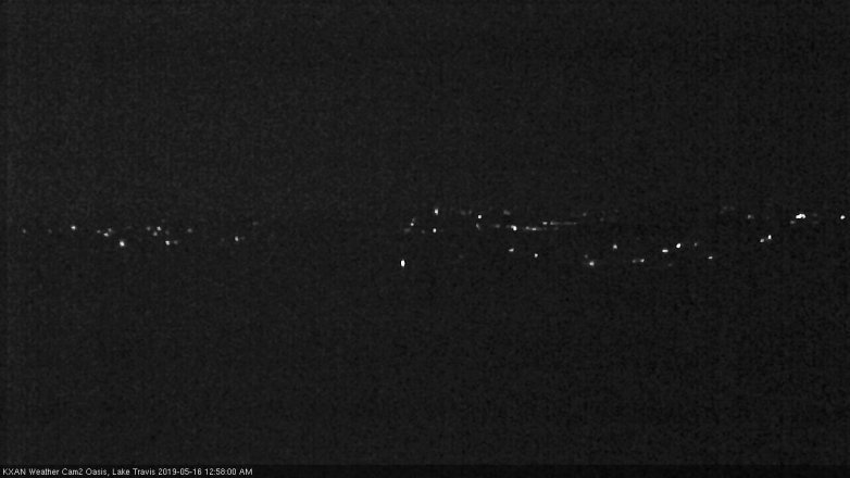Lake Travis webcam, May 15, 2019 12:00 AM CT