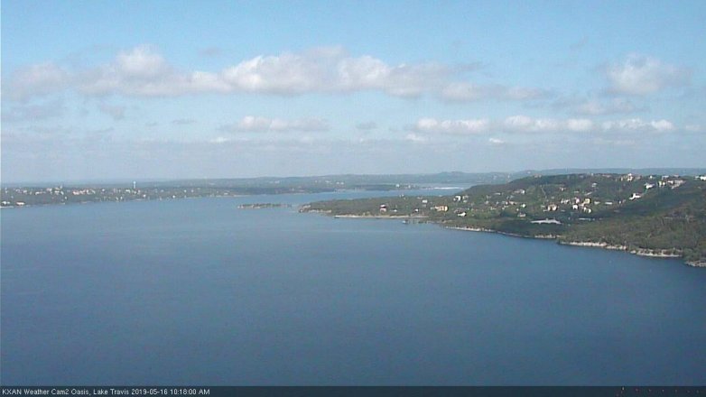 Lake Travis webcam, May 16, 2019 9:20 AM CT