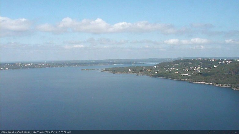 Lake Travis webcam, May 16, 2019 9:25 AM CT