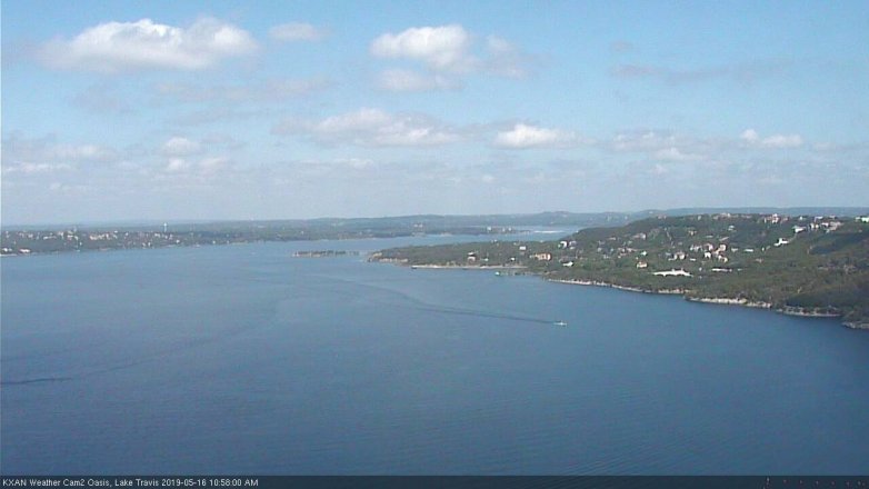 Lake Travis webcam, May 16, 2019 10:00 AM CT