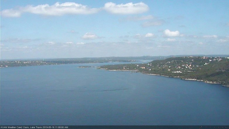 Lake Travis webcam, May 16, 2019 10:10 AM CT