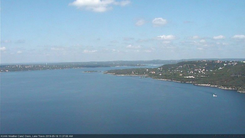 Lake Travis webcam, May 16, 2019 10:40 AM CT