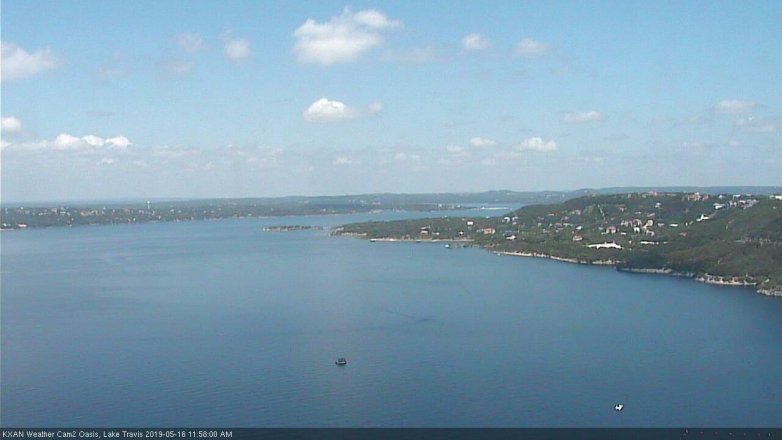 Lake Travis webcam, May 16, 2019 11:00 AM CT