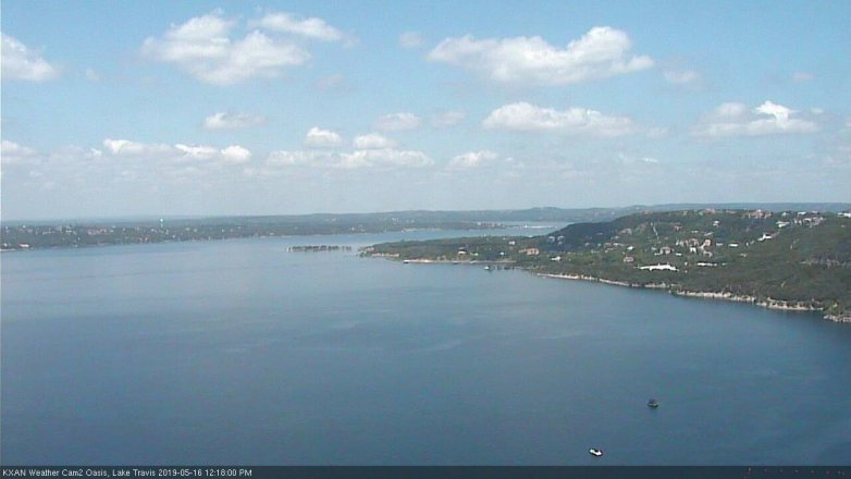 Lake Travis webcam, May 16, 2019 11:20 AM CT