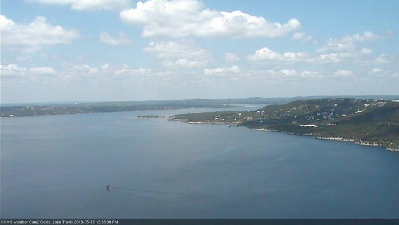 Lake Travis webcam, May 16, 2019 11:40 AM CT