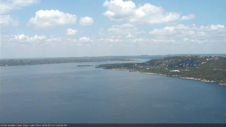 Lake Travis webcam, May 16, 2019 11:45 AM CT
