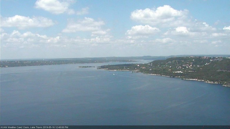 Lake Travis webcam, May 16, 2019 11:50 AM CT