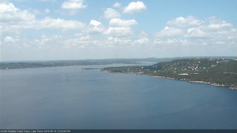 Lake Travis webcam, May 16, 2019 11:55 AM CT
