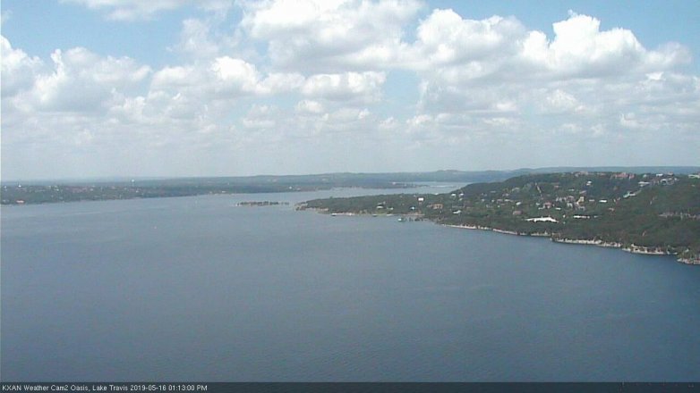 Lake Travis webcam, May 16, 2019 12:15 PM CT