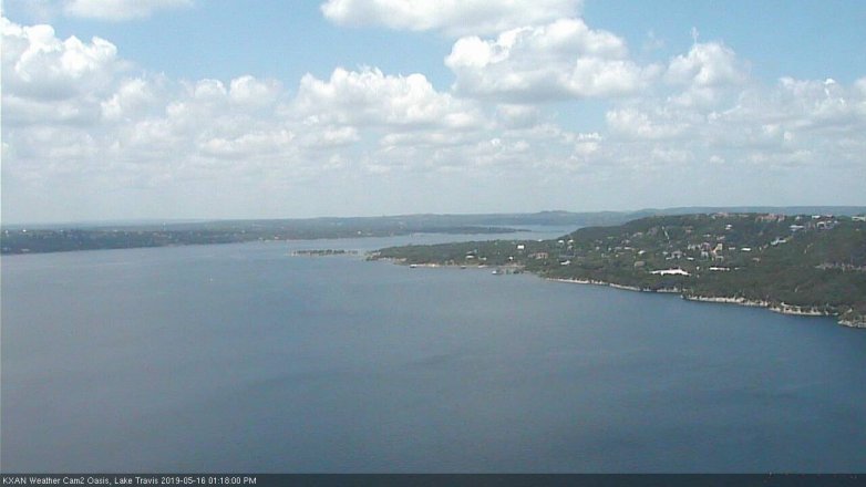 Lake Travis webcam, May 16, 2019 12:20 PM CT