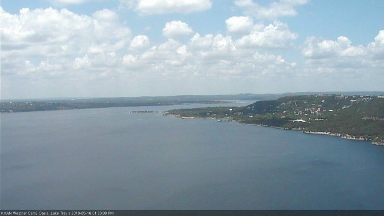 Lake Travis webcam, May 16, 2019 12:25 PM CT