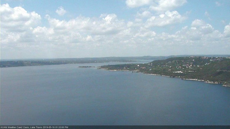 Lake Travis webcam, May 16, 2019 12:35 PM CT