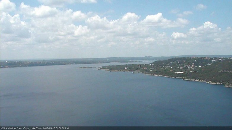 Lake Travis webcam, May 16, 2019 12:40 PM CT