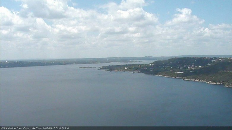 Lake Travis webcam, May 16, 2019 12:50 PM CT