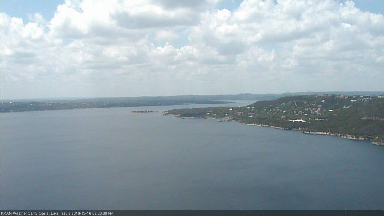 Lake Travis webcam, May 16, 2019 1:05 PM CT