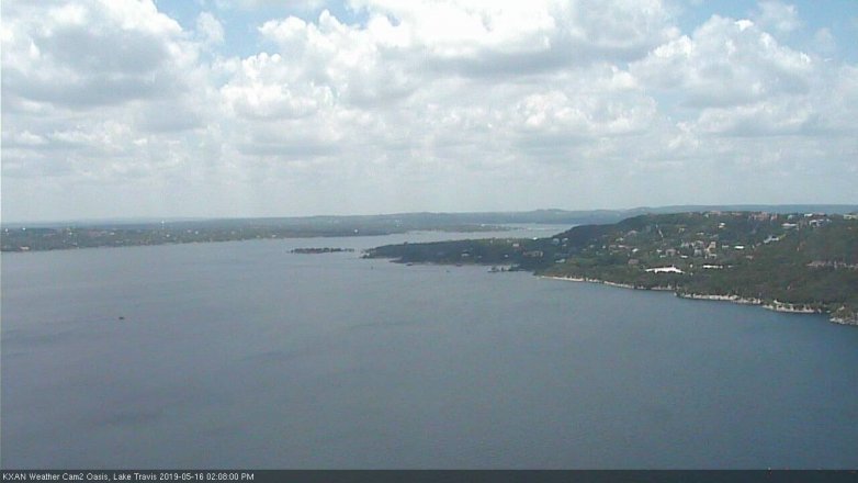 Lake Travis webcam, May 16, 2019 1:10 PM CT