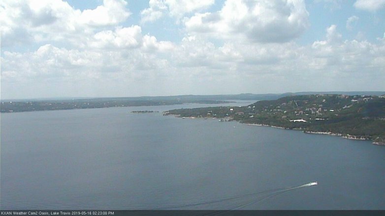 Lake Travis webcam, May 16, 2019 1:25 PM CT