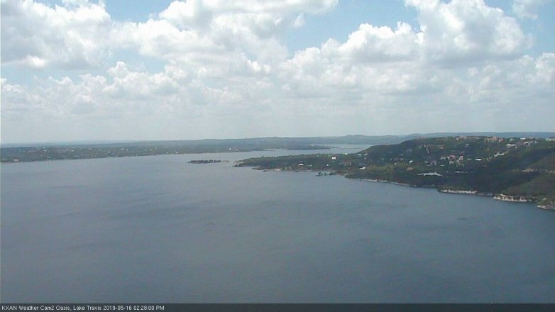 Lake Travis webcam, May 16, 2019 1:30 PM CT