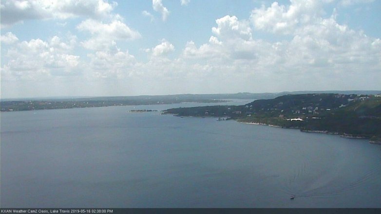 Lake Travis webcam, May 16, 2019 1:40 PM CT