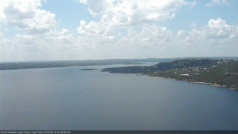 Lake Travis webcam, May 16, 2019 1:50 PM CT