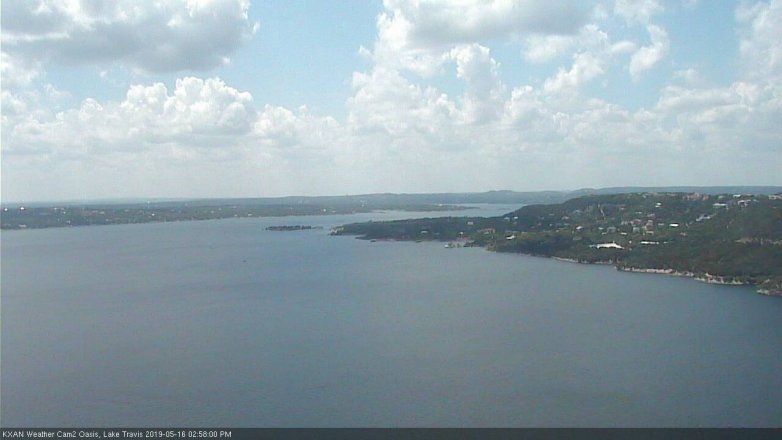 Lake Travis webcam, May 16, 2019 2:00 PM CT