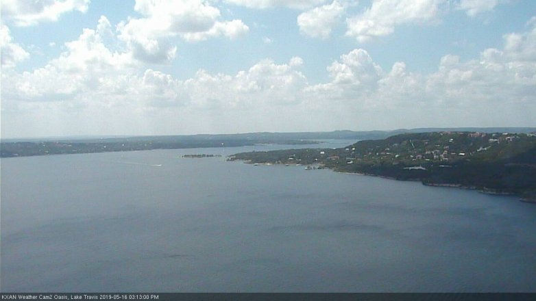 Lake Travis webcam, May 16, 2019 2:15 PM CT