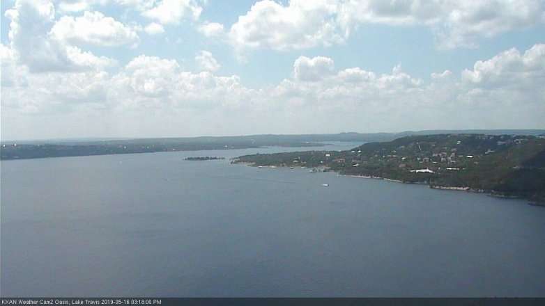 Lake Travis webcam, May 16, 2019 2:20 PM CT