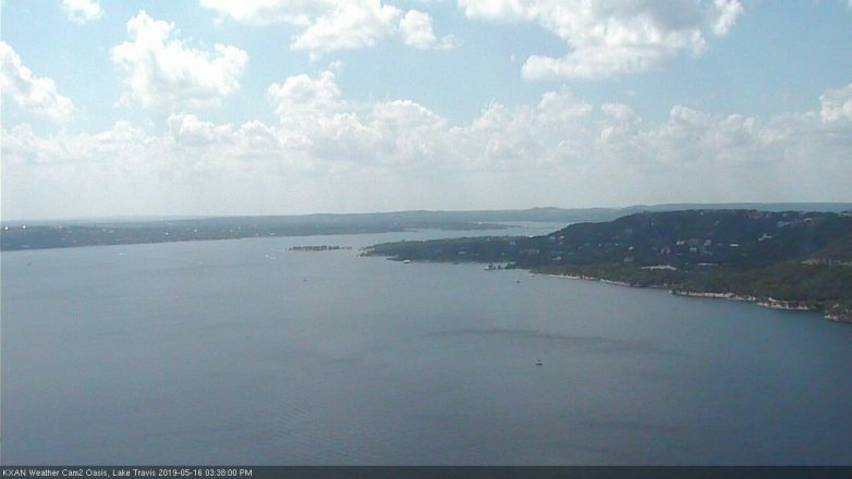 Lake Travis webcam, May 16, 2019 2:40 PM CT