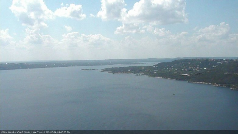 Lake Travis webcam, May 16, 2019 2:50 PM CT