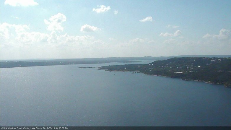 Lake Travis webcam, May 16, 2019 3:35 PM CT