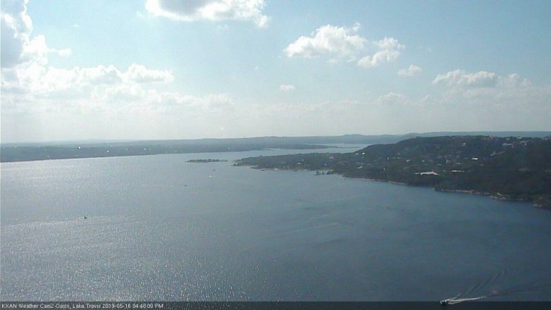 Lake Travis webcam, May 16, 2019 3:50 PM CT