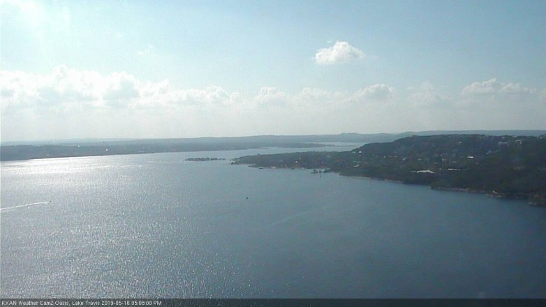 Lake Travis webcam, May 16, 2019 4:10 PM CT