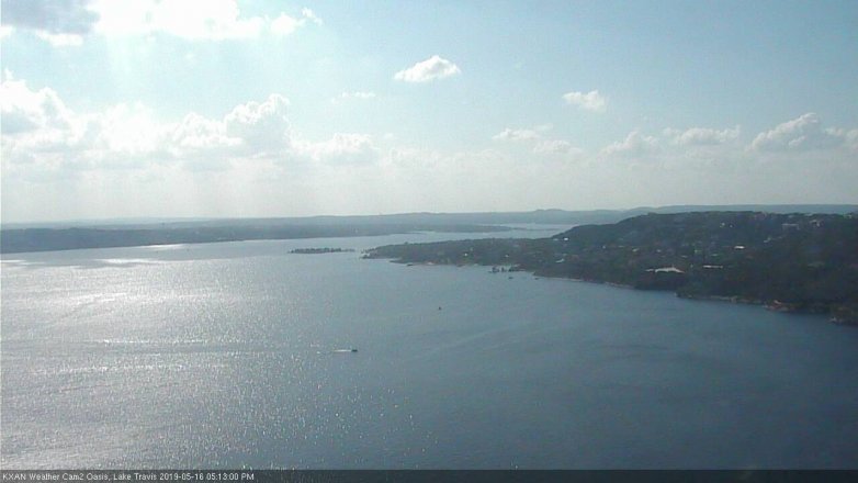 Lake Travis webcam, May 16, 2019 4:15 PM CT