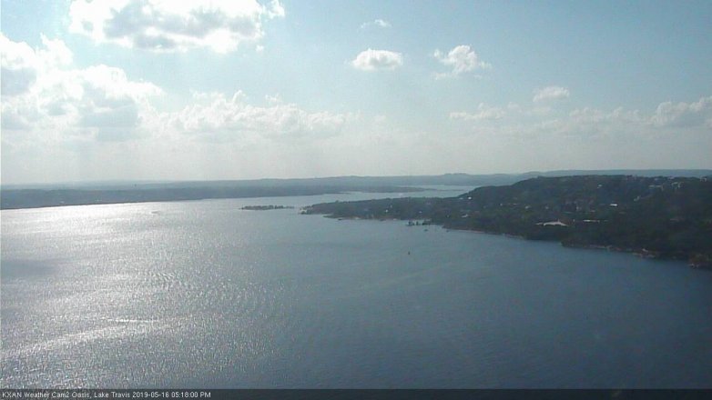 Lake Travis webcam, May 16, 2019 4:20 PM CT
