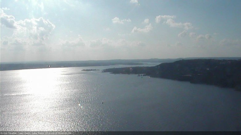 Lake Travis webcam, May 16, 2019 4:50 PM CT